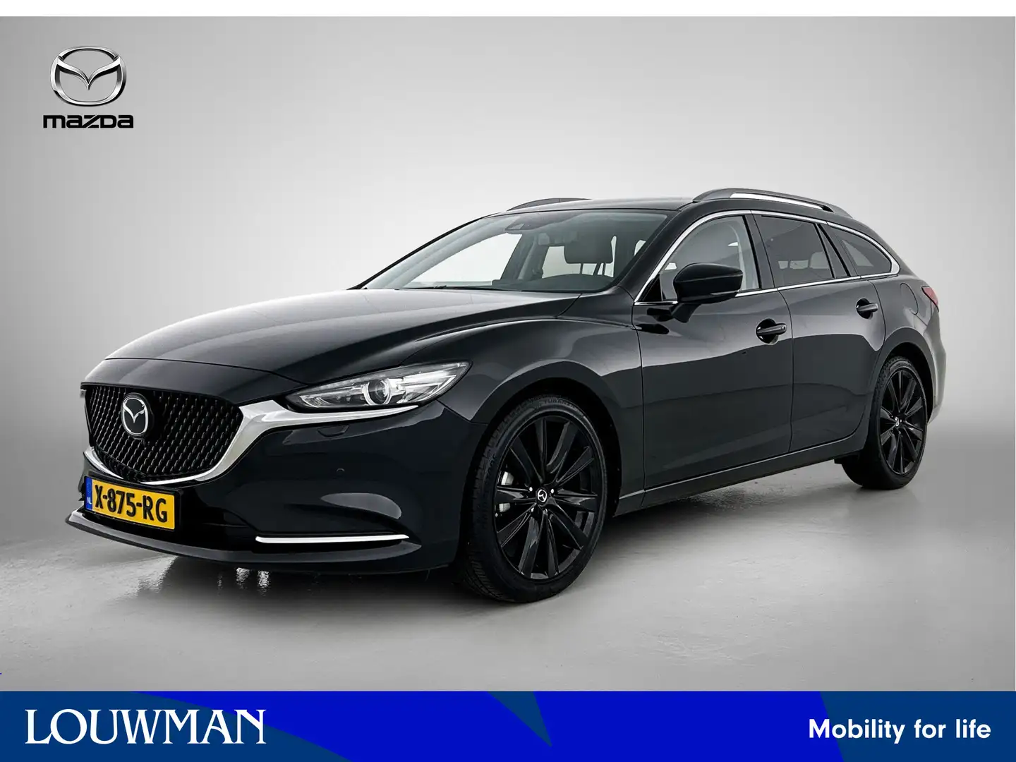 Mazda 6 Sportbreak 2.0 SkyActiv-G 165 Sportive automaat | Noir - 1