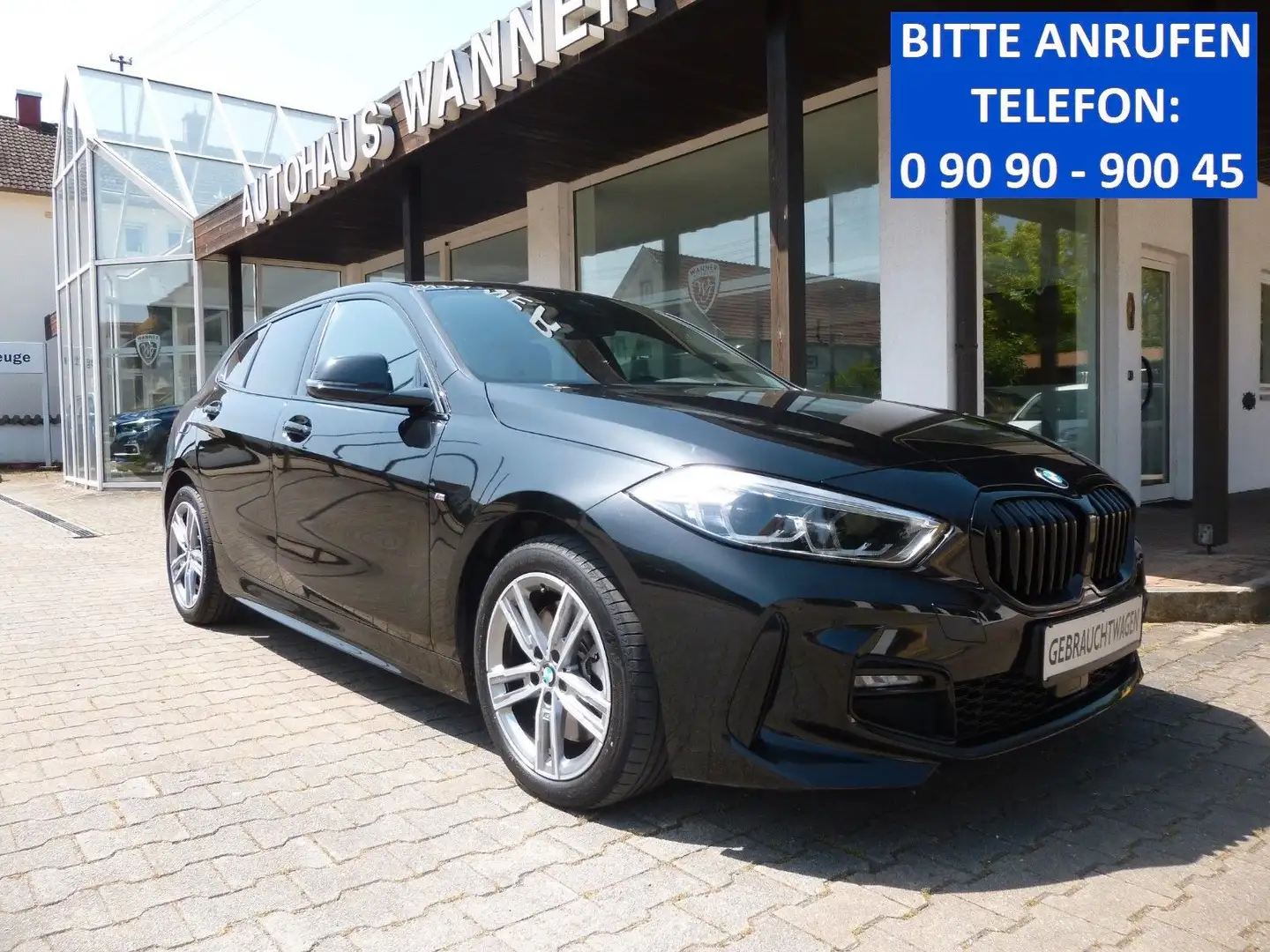 BMW 120 d Aut. M-Sportpaket *ACC*Anhäng.kupplung* Noir - 1
