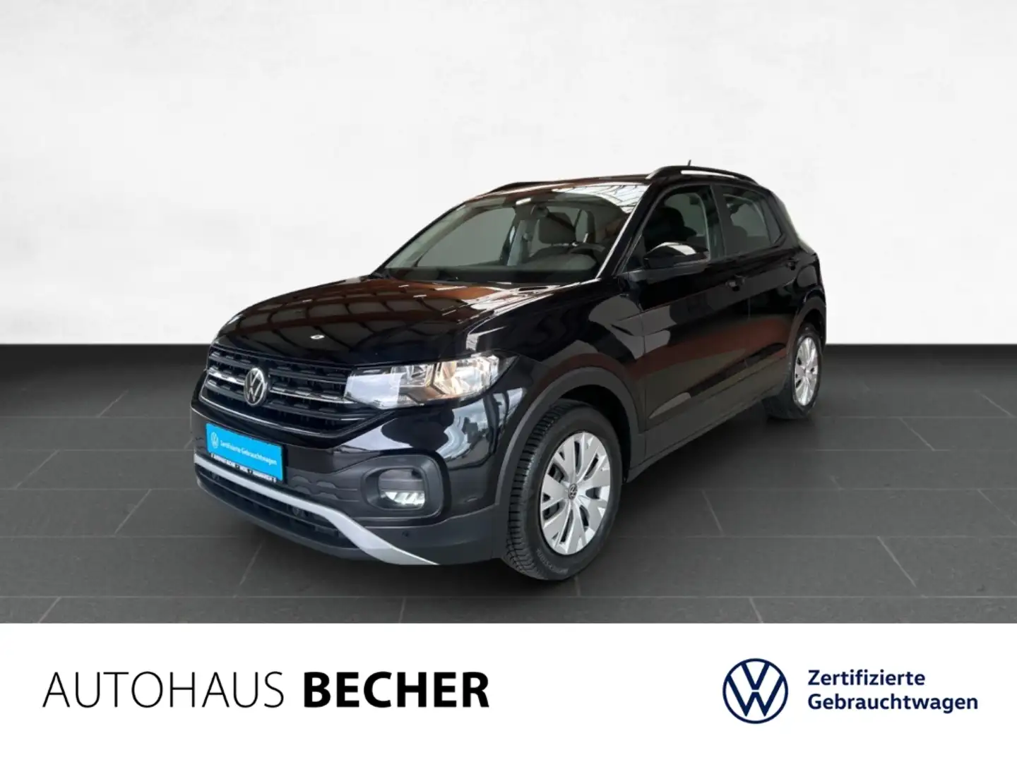 Volkswagen T-Cross 1.0 TSI 5-Gang /Navi/DAB+/Klima Schwarz - 1
