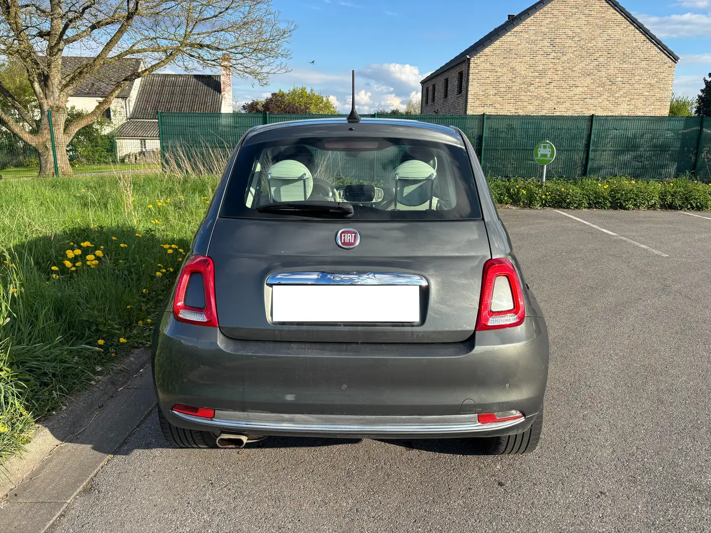 Fiat 500 500 1.2i 120th (EU6d-TEMP) Mirror Edition Grijs - 2