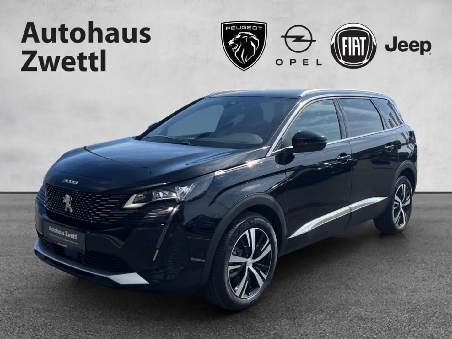 Peugeot 5008 GT BHDI 130 EAT8 Noir - 1