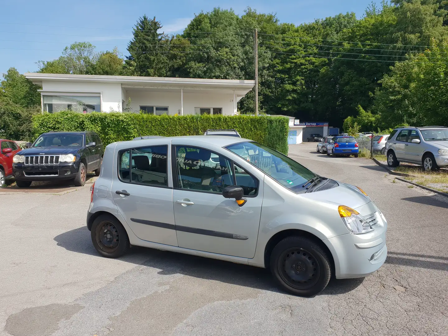 Renault Modus 1.2 16V Authentique KLIMA TÜV-05/2026 AHK ZV Argintiu - 2