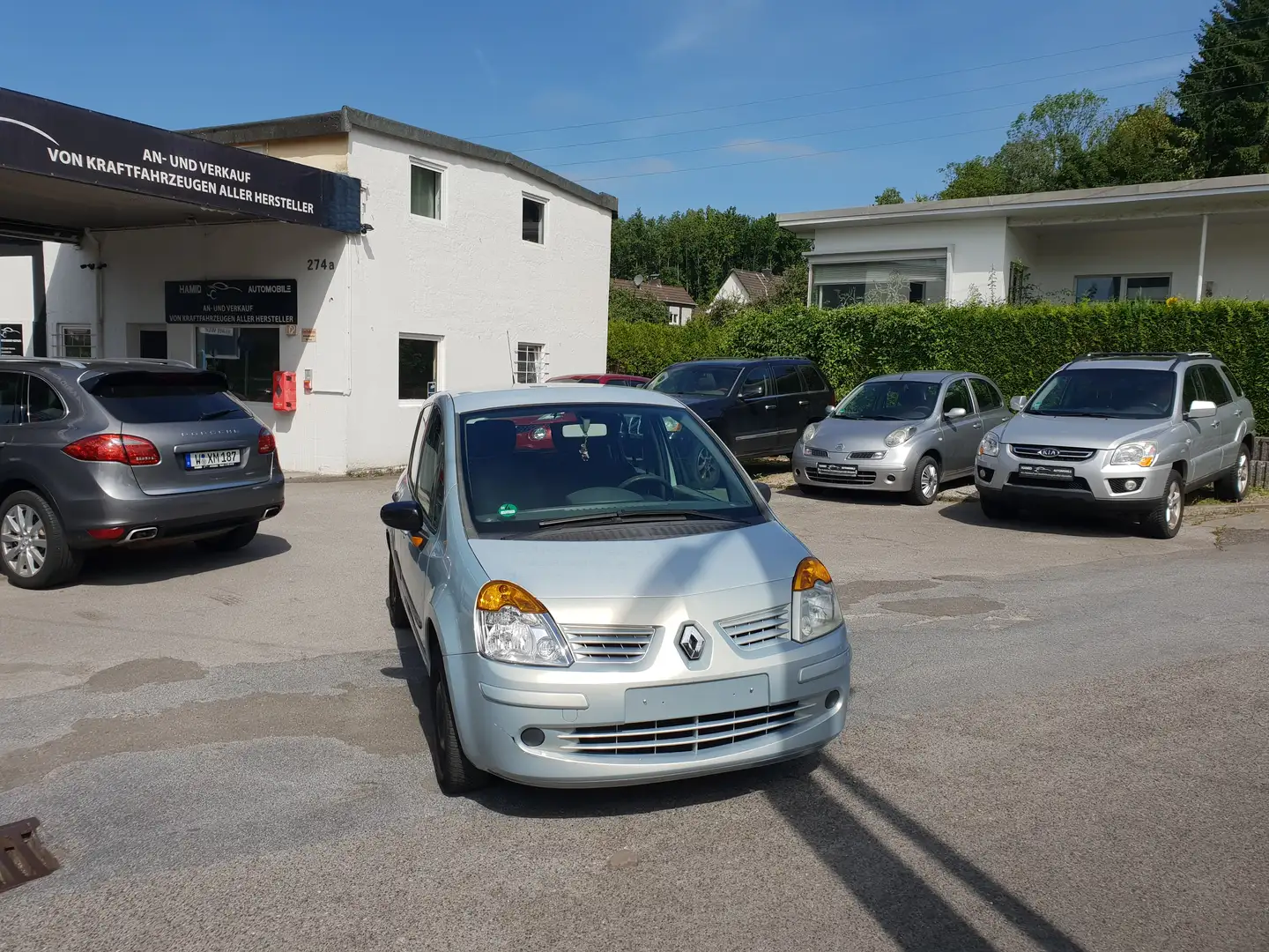 Renault Modus 1.2 16V Authentique KLIMA TÜV-05/2026 AHK ZV Argintiu - 1