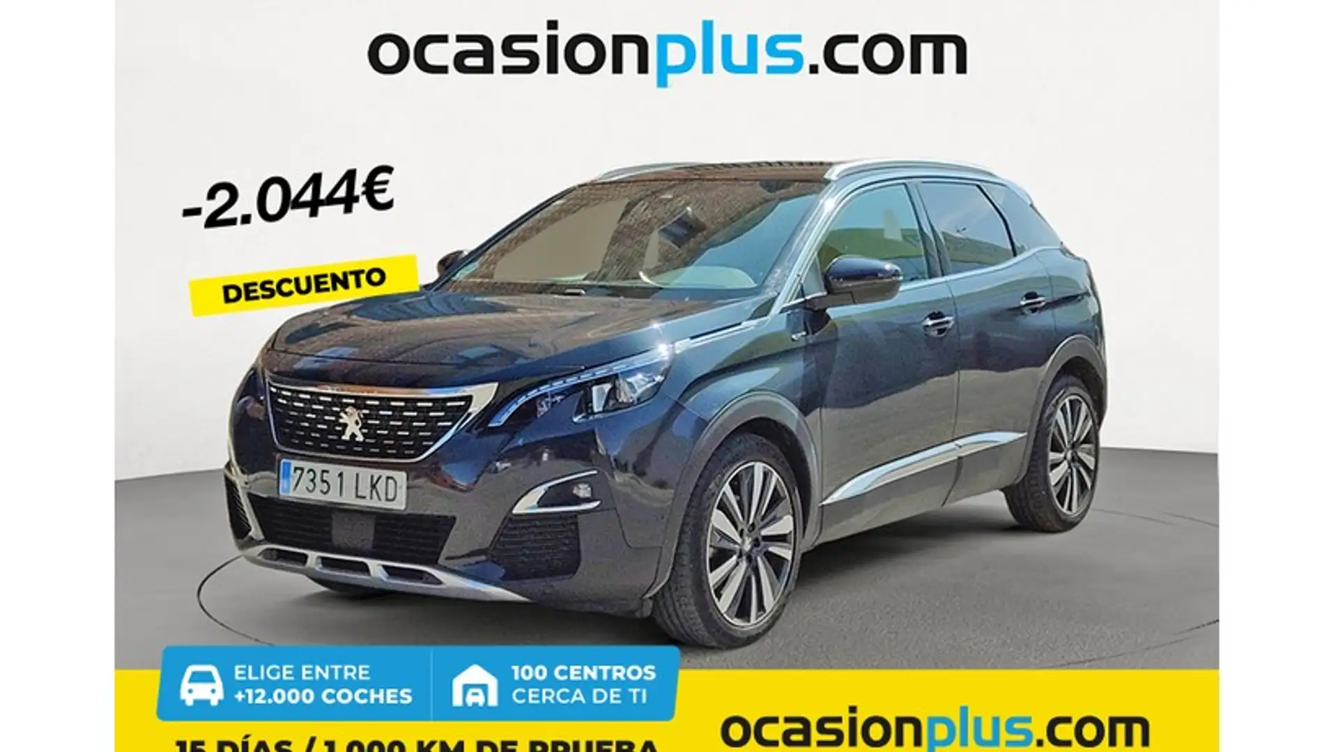 Peugeot 3008 2.0HDI FAP Allure Aut. 160 Gris - 1