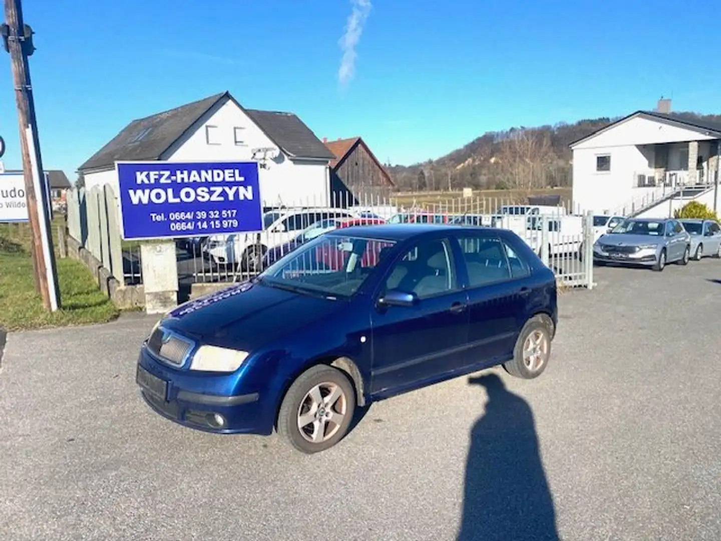 Skoda Fabia Fabia Luca 1,4 16V Luca KLIMA ***EXPORT*** Azul - 1