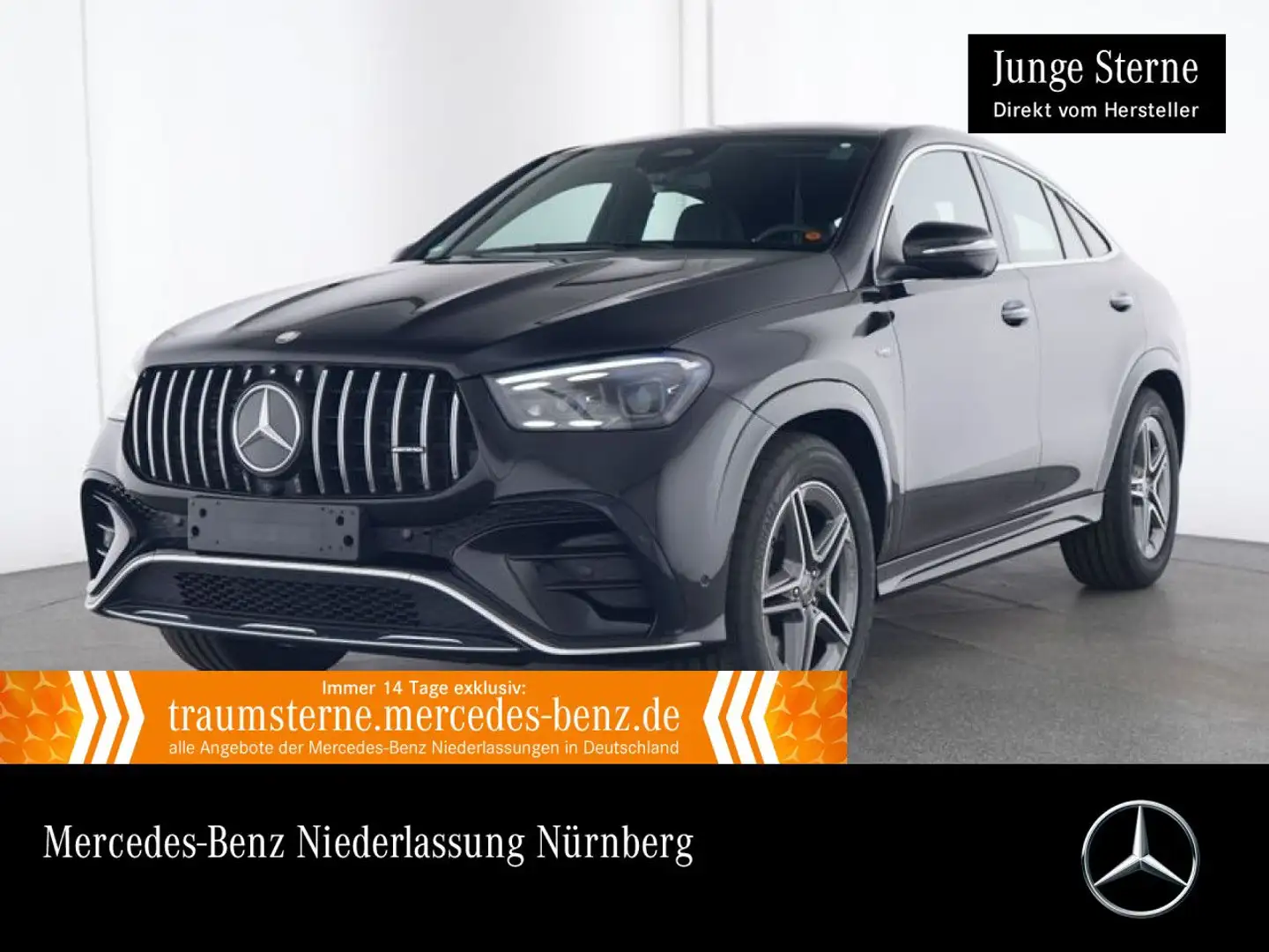 Mercedes-Benz GLE 53 AMG GLE 53 Coupé 4M PANO+360+MULTIBEAM+20"+HUD+SPUR Zwart - 1
