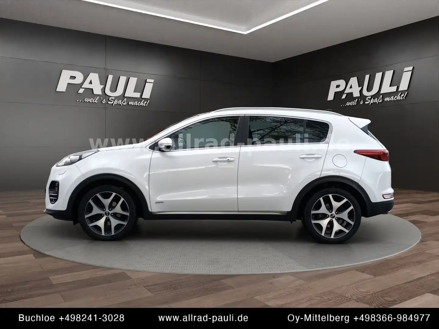 Kia Sportage 2.0 CRDi GT line Automatik 4x4 Wit - 2