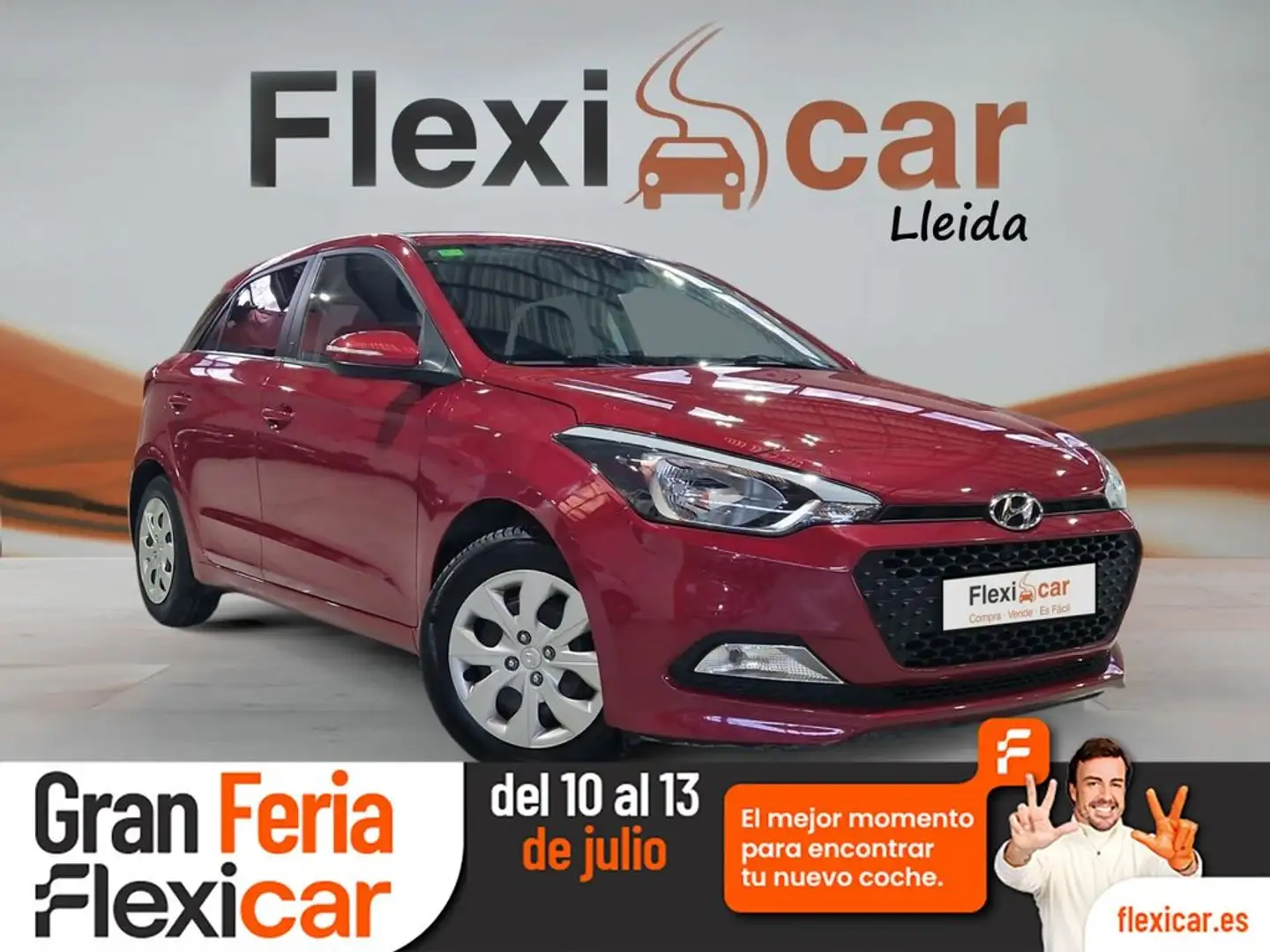 Hyundai i20 1.1CRDI 25 Aniversario Rojo - 1