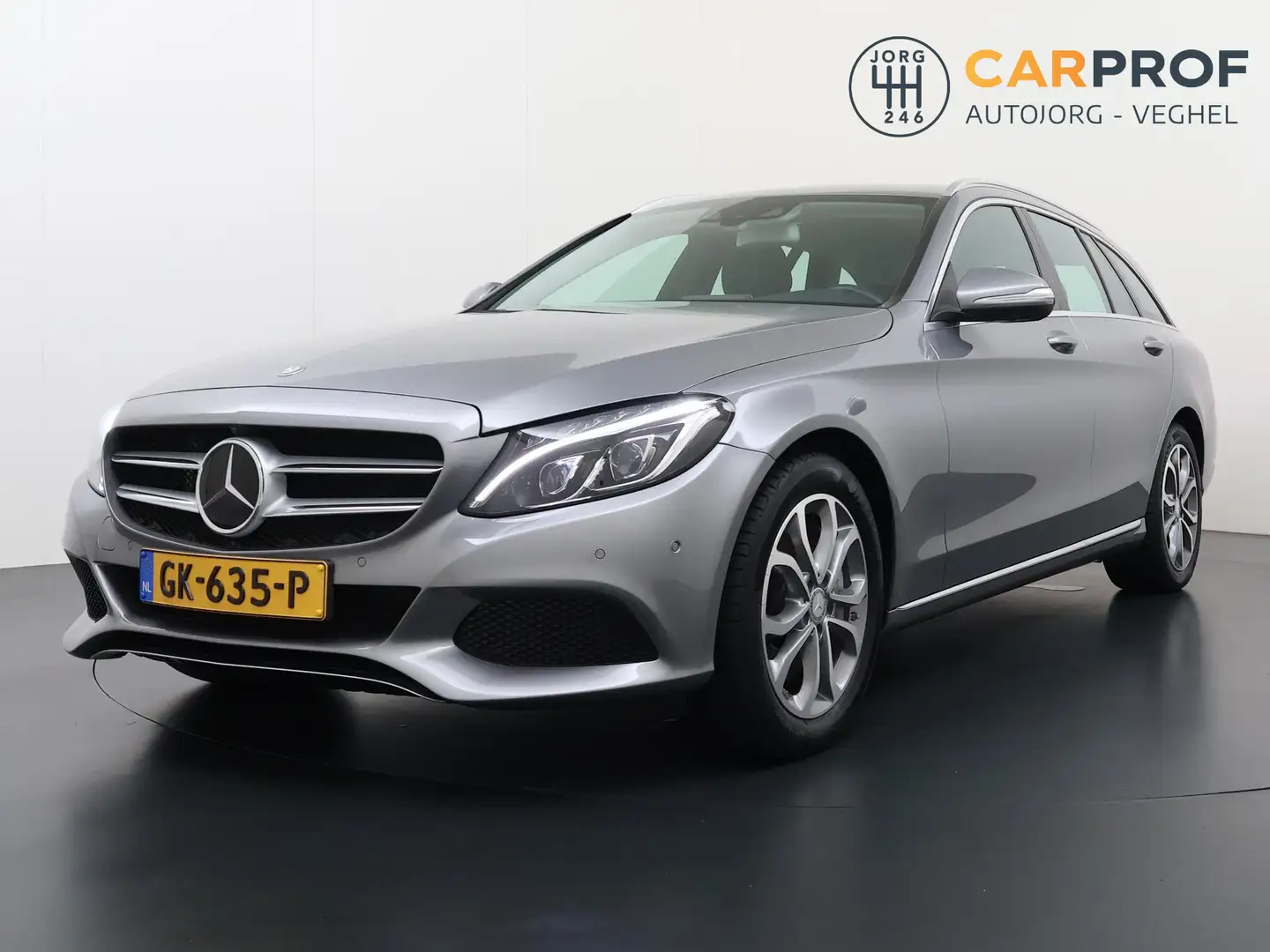 Mercedes-Benz C 350 Estate e Comand 360 Camera Leder Memory Adaptive C Gris - 1
