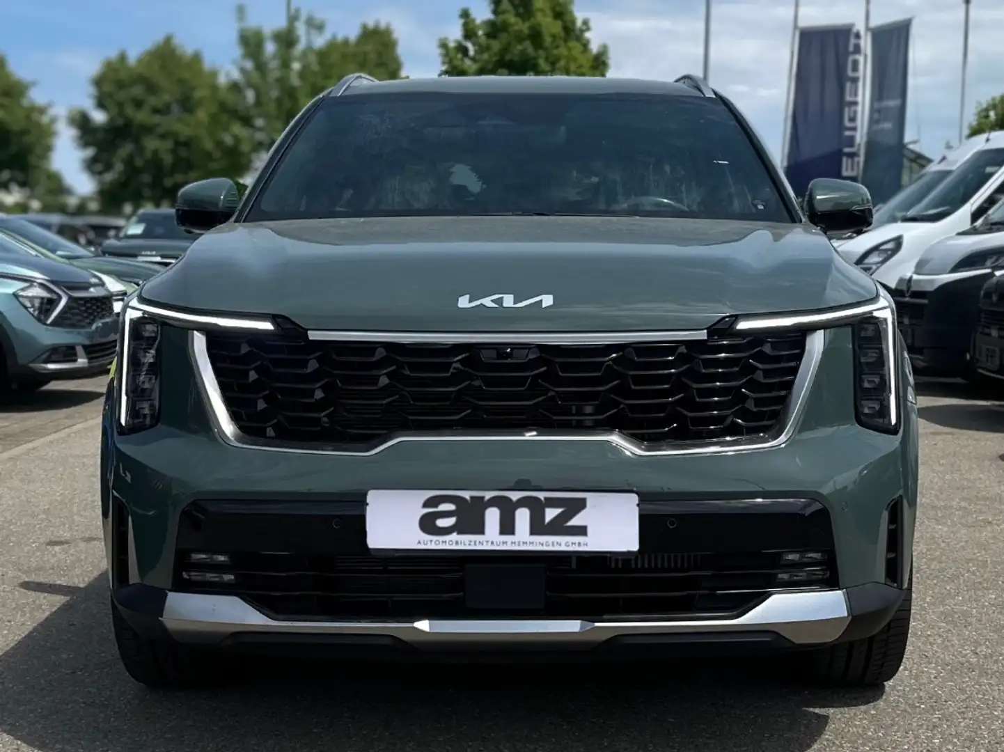 Kia Sorento 2.2 CRDi Platinum *7Sitze*AHK*Navi* Grün - 2