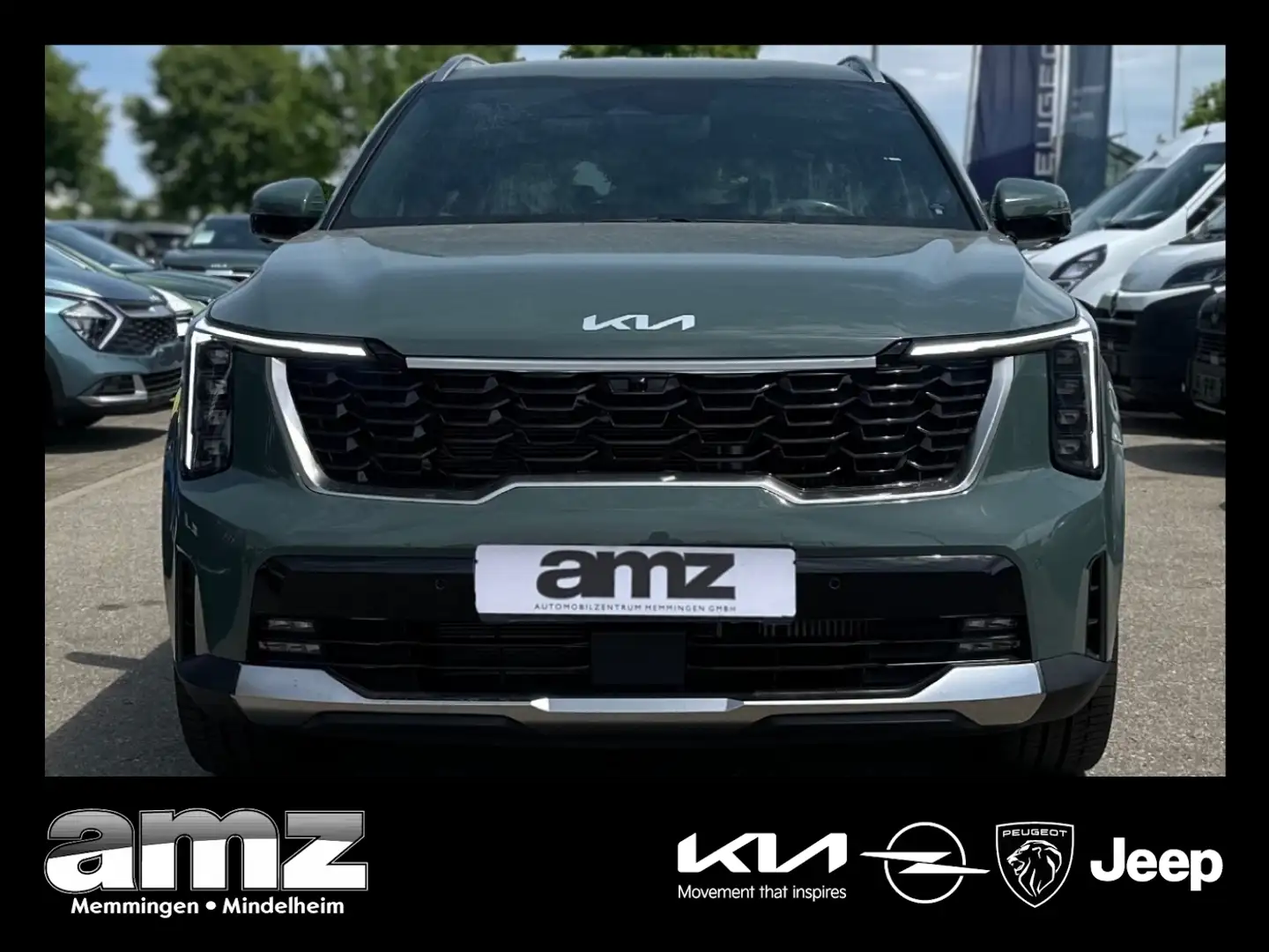 Kia Sorento 2.2 CRDi Platinum *7Sitze*AHK*Navi* Grün - 1
