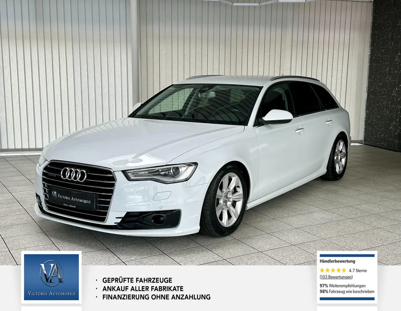 Audi A6 Avant 3.0 TDI clean diesel quattro. Weiß - 1
