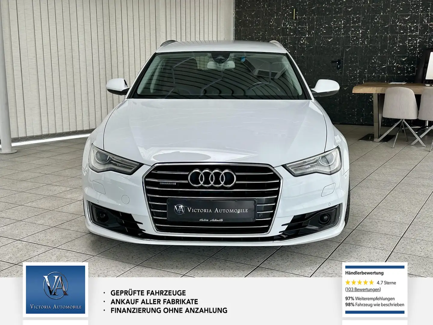 Audi A6 Avant 3.0 TDI clean diesel quattro. Weiß - 2