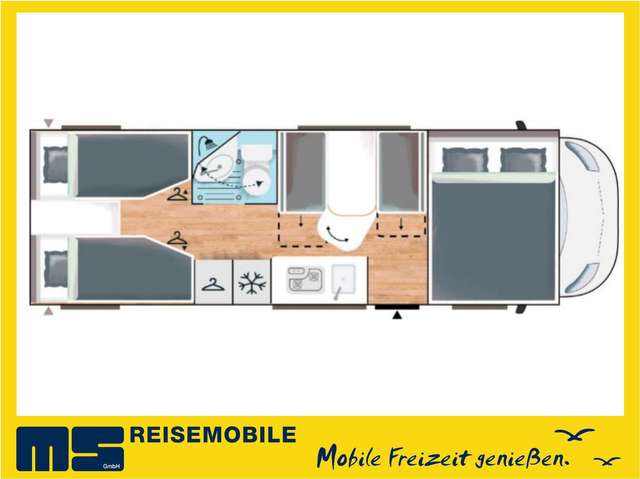 Chausson C 727 FIRST LINE /140PS / EINZELBETTEN & ALKOVEN
