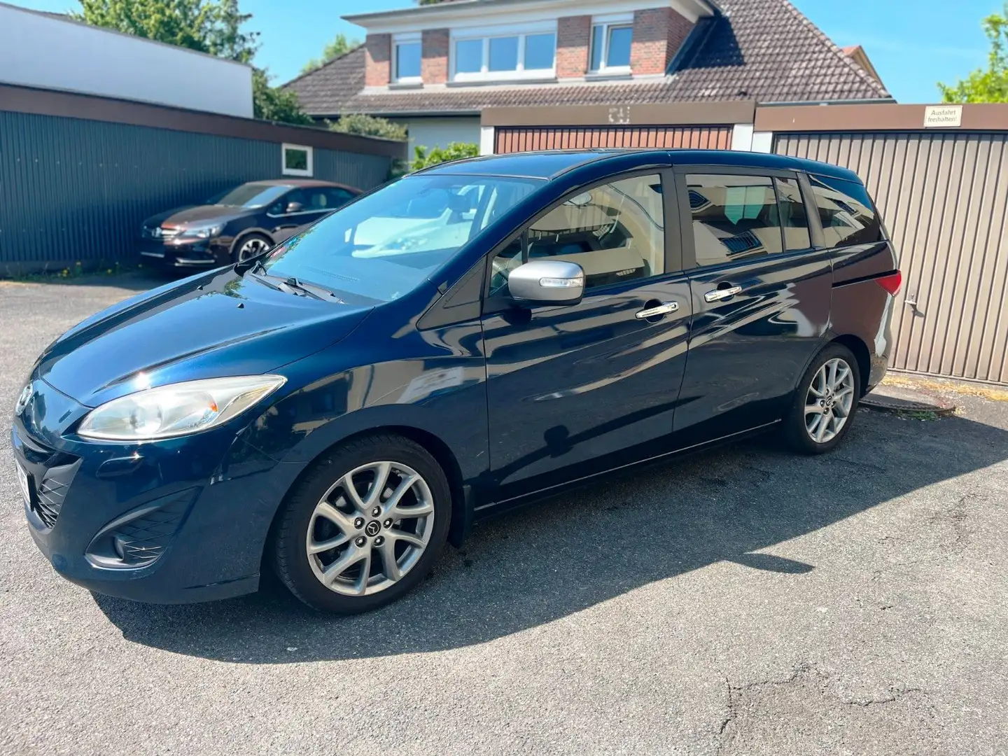 Mazda 5 Sendo *7 Sitzer*Navi*RFK*1.Hand*SHZ*gt.Zustand Kék - 1