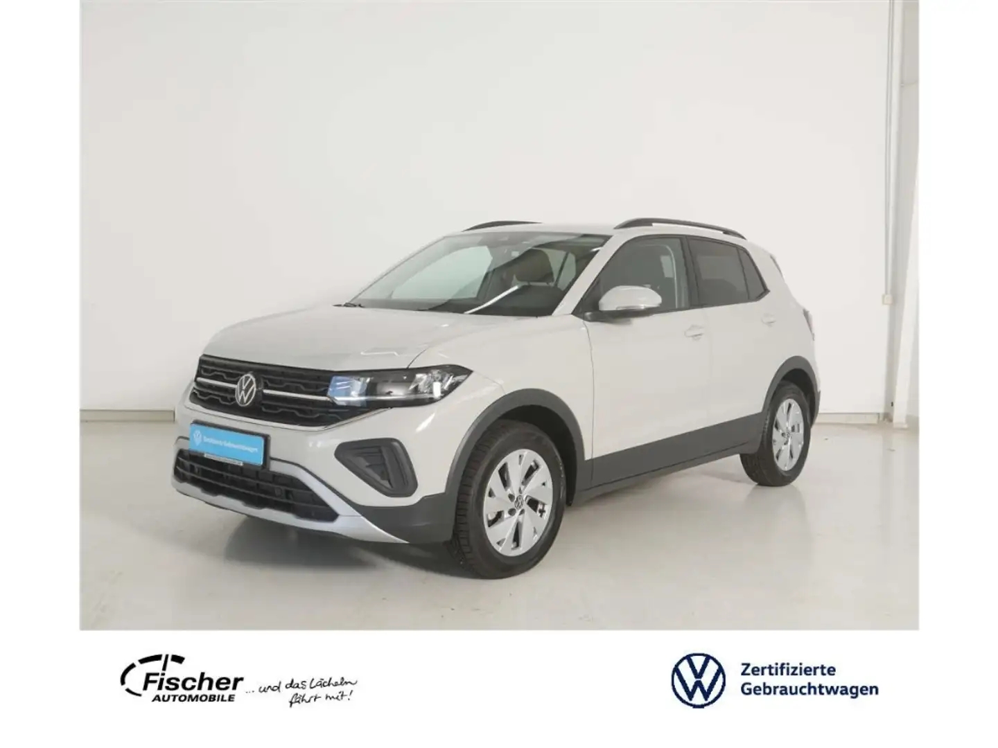 Volkswagen T-Cross 1.0 TSI Life DSG NAV/LED/RFK/ACC/Klima Grijs - 1