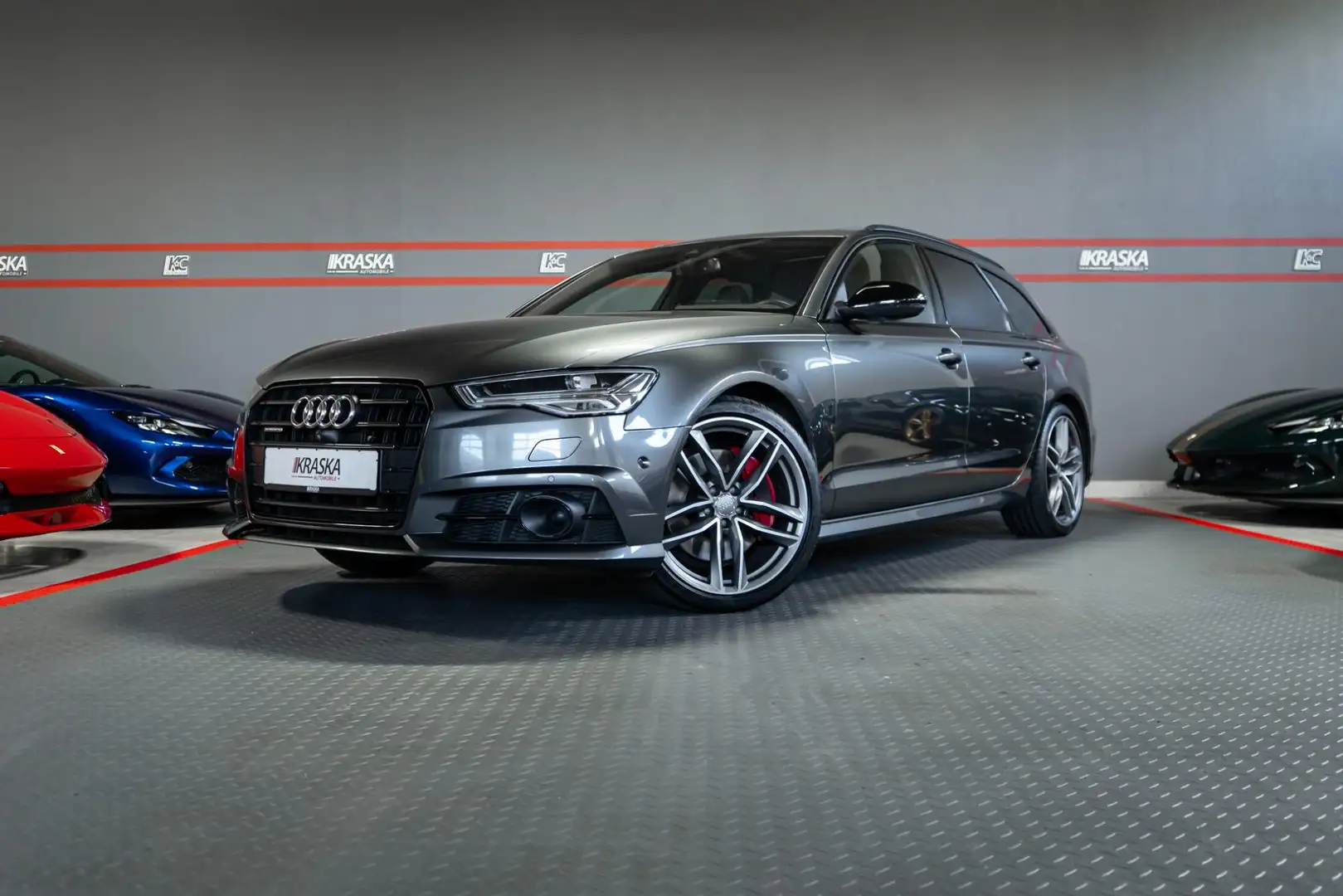Audi A6 3.0 TDI quattro competition S-line Gris - 2