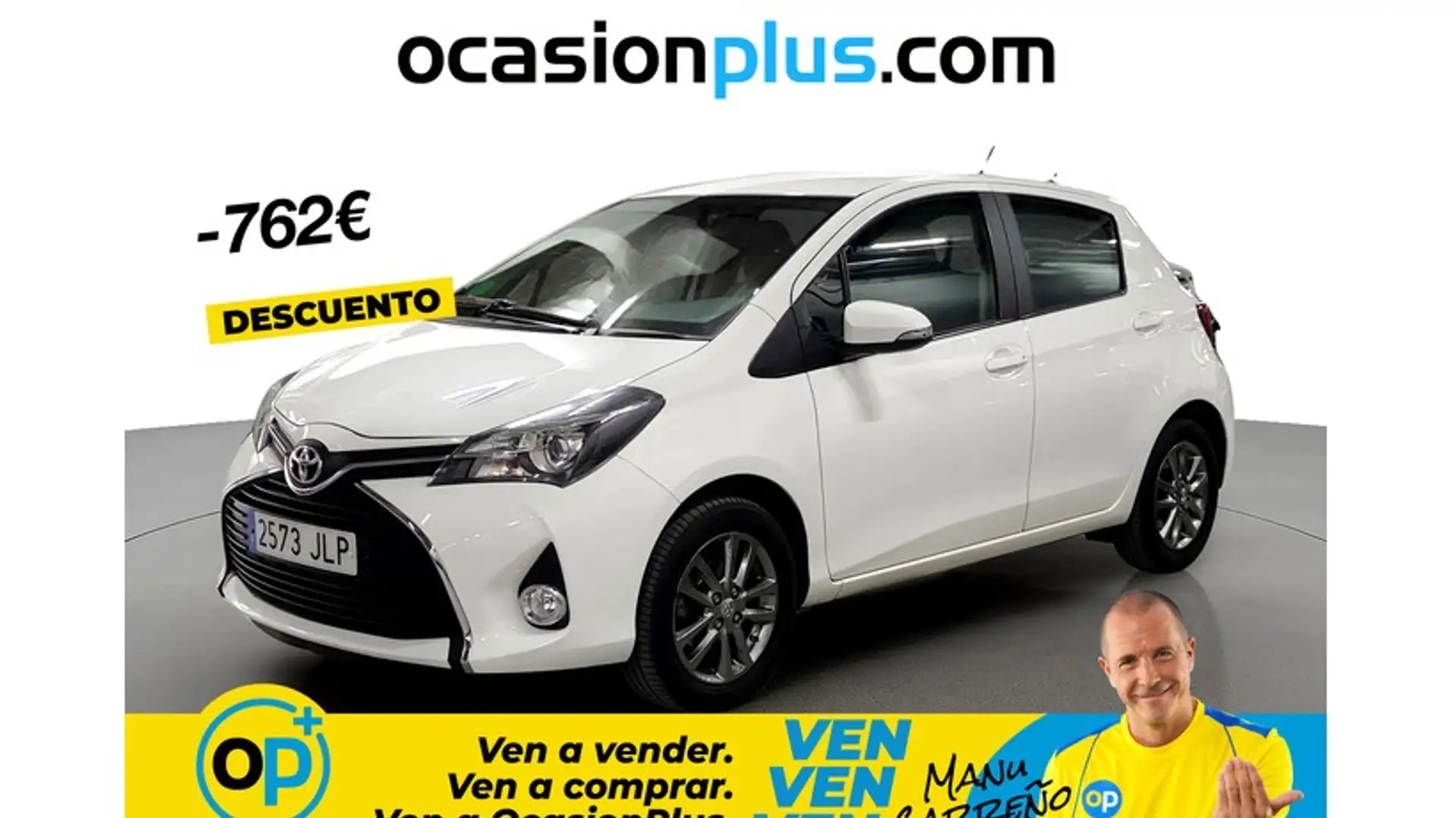 Toyota Yaris 1.3 Active Blanco - 1