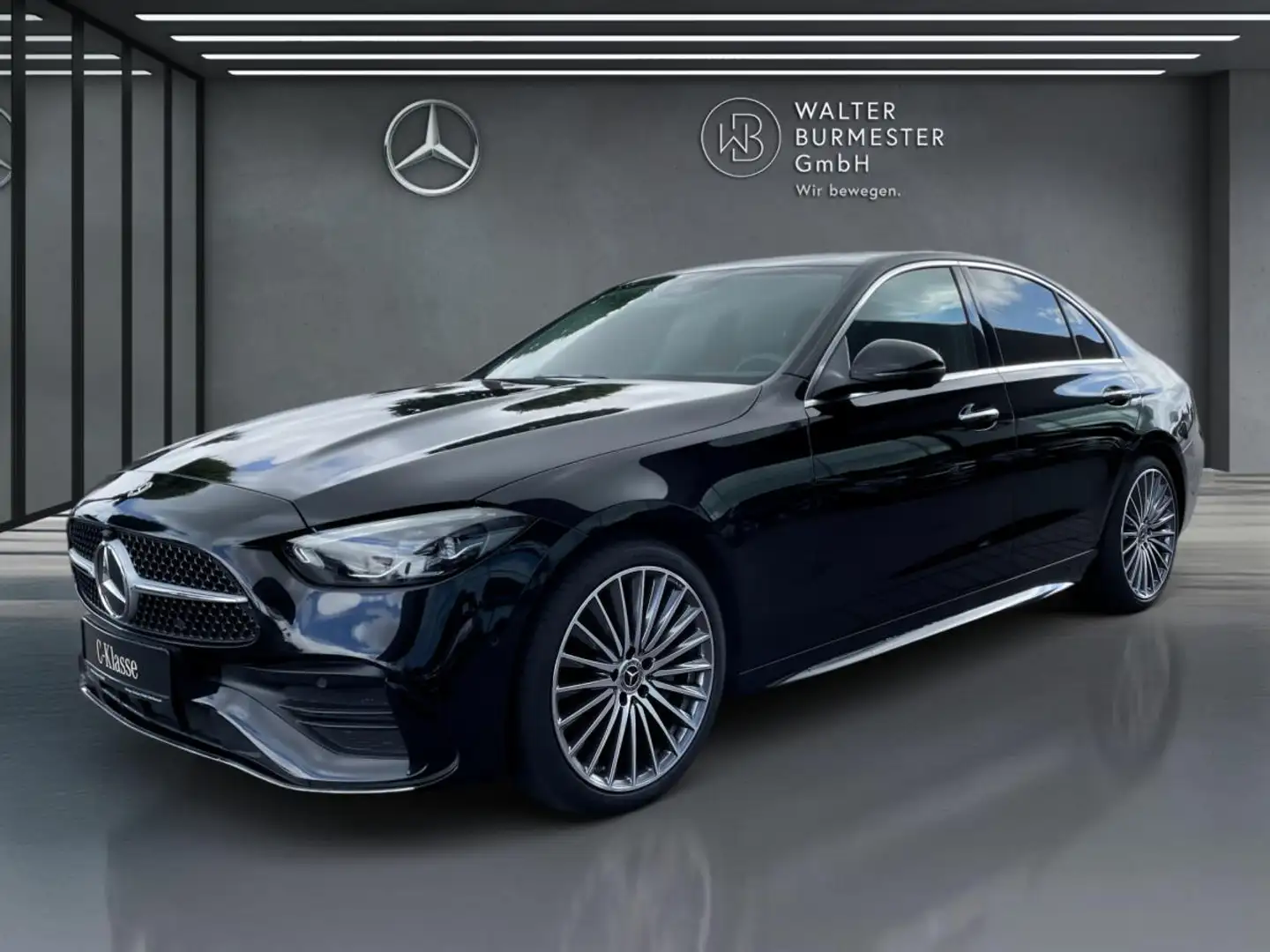 Mercedes-Benz C 220 d AMG AdvancedPlus Distronic AHK Schwarz - 1