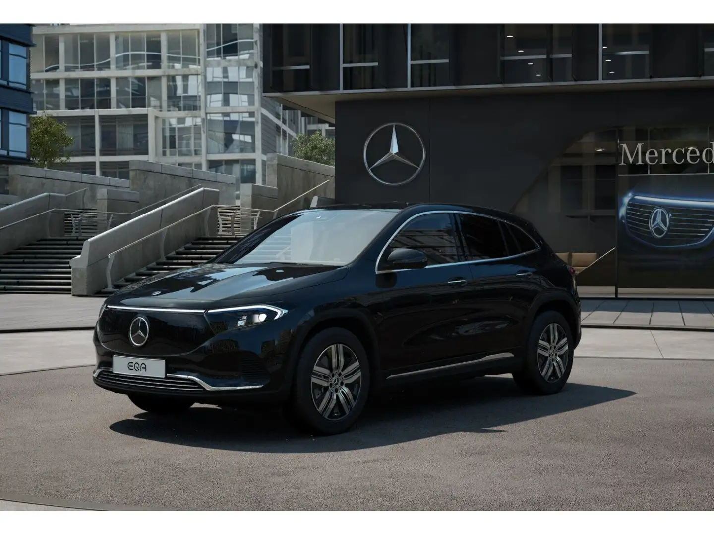 Mercedes-Benz EQA 250 + #PROGRESSIVE #DISTRONIC #KEYLESS-GO Чёрный - 2