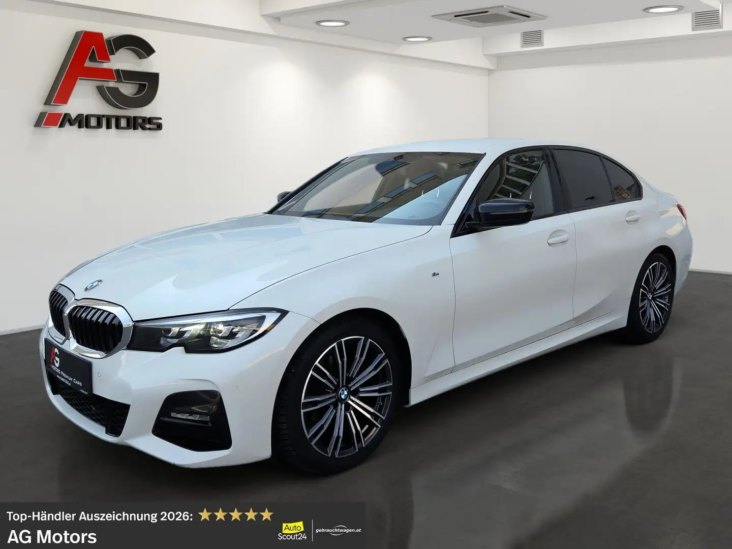 BMW 318 3er-Reihe Diesel (G20) Aut. M-Paket/LED/Live Coc Weiß - 1