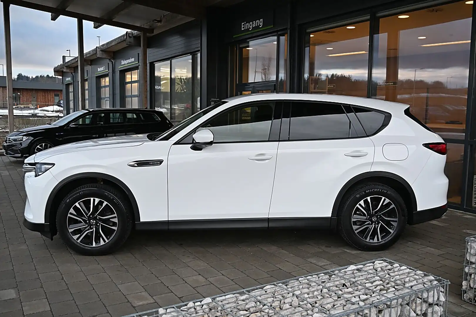 Mazda CX-60 3.3L e-SKYACTIV D AWD EXC-LINE Aut. ACC, AHK el... Weiß - 2