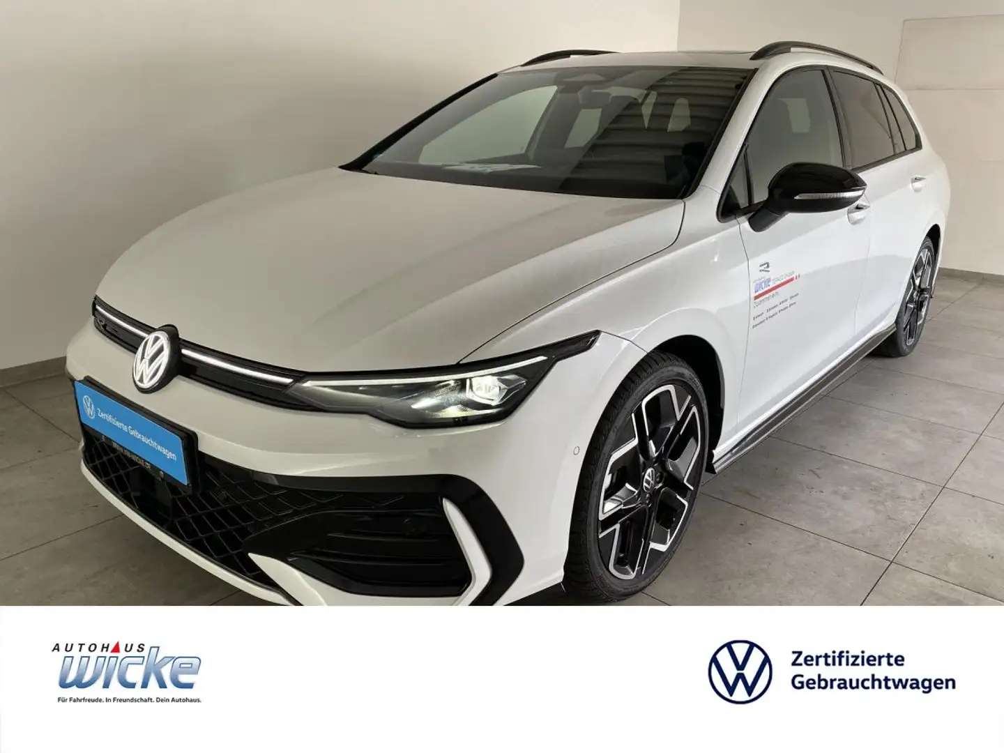 Volkswagen Golf Variant Golf VIII Variant 1.5 eTSI DSG R-Line NAVI KLIMA P Weiß - 1