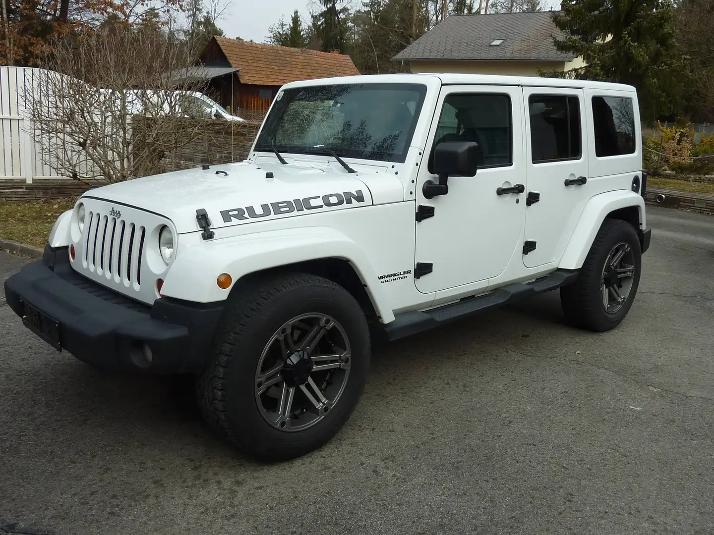 Jeep Wrangler Wrangler Unlimited Sahara 2,8 CRD Aut. Unlimited Sahara Weiß - 1