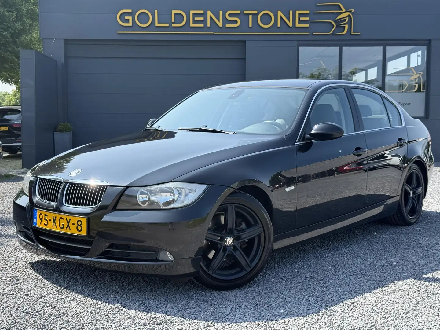 BMW 325 3-serie 325i 1e Eigenaar,Airco,PDC,Half Leder,6-ba Siyah - 1