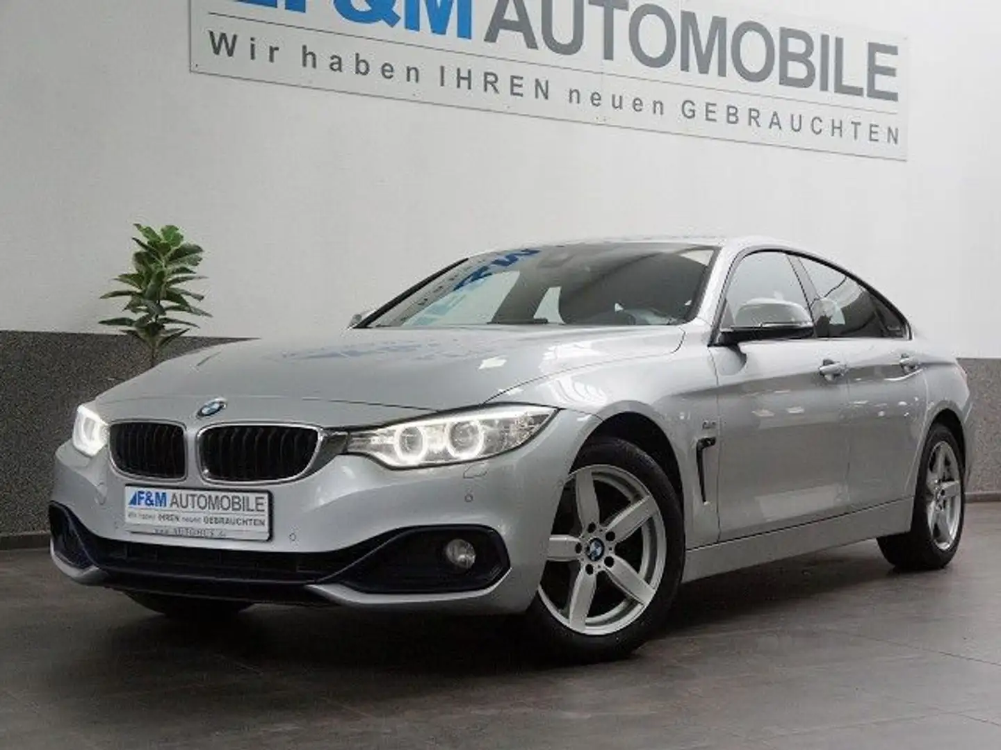 BMW 430 xDrive Sport Line Navi Leder R-Ka Silber - 2