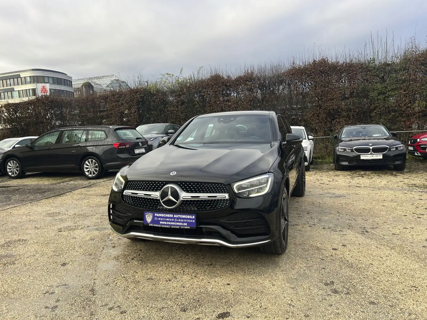 Mercedes-Benz GLC 200 d 4Matic Coupe AMG Line HEAD-UP+LEDER+KAMERA+LED Schwarz - 2