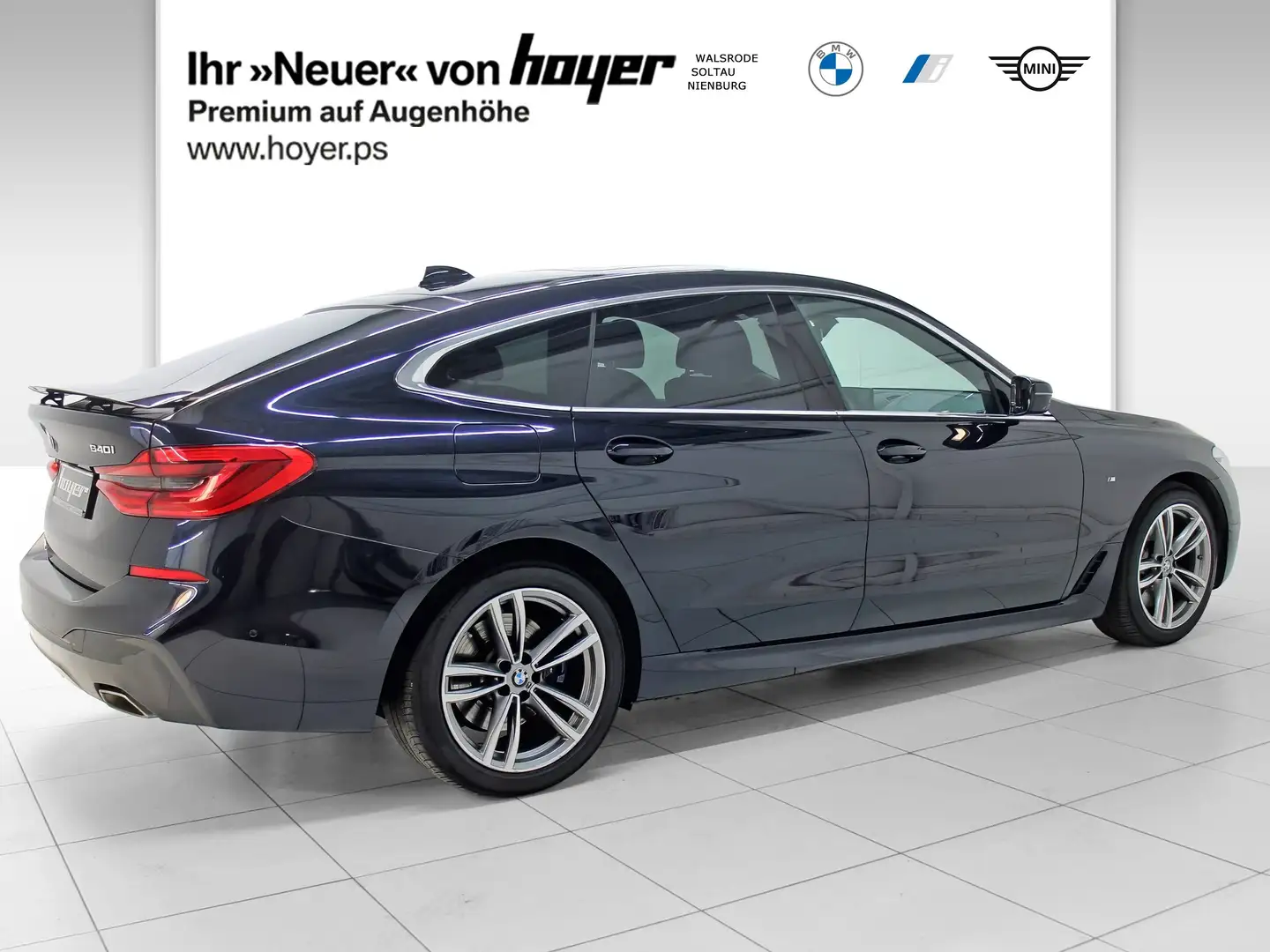 BMW 640 i Gran Turismo M Sportpaket Head-Up HK HiFi crna - 2