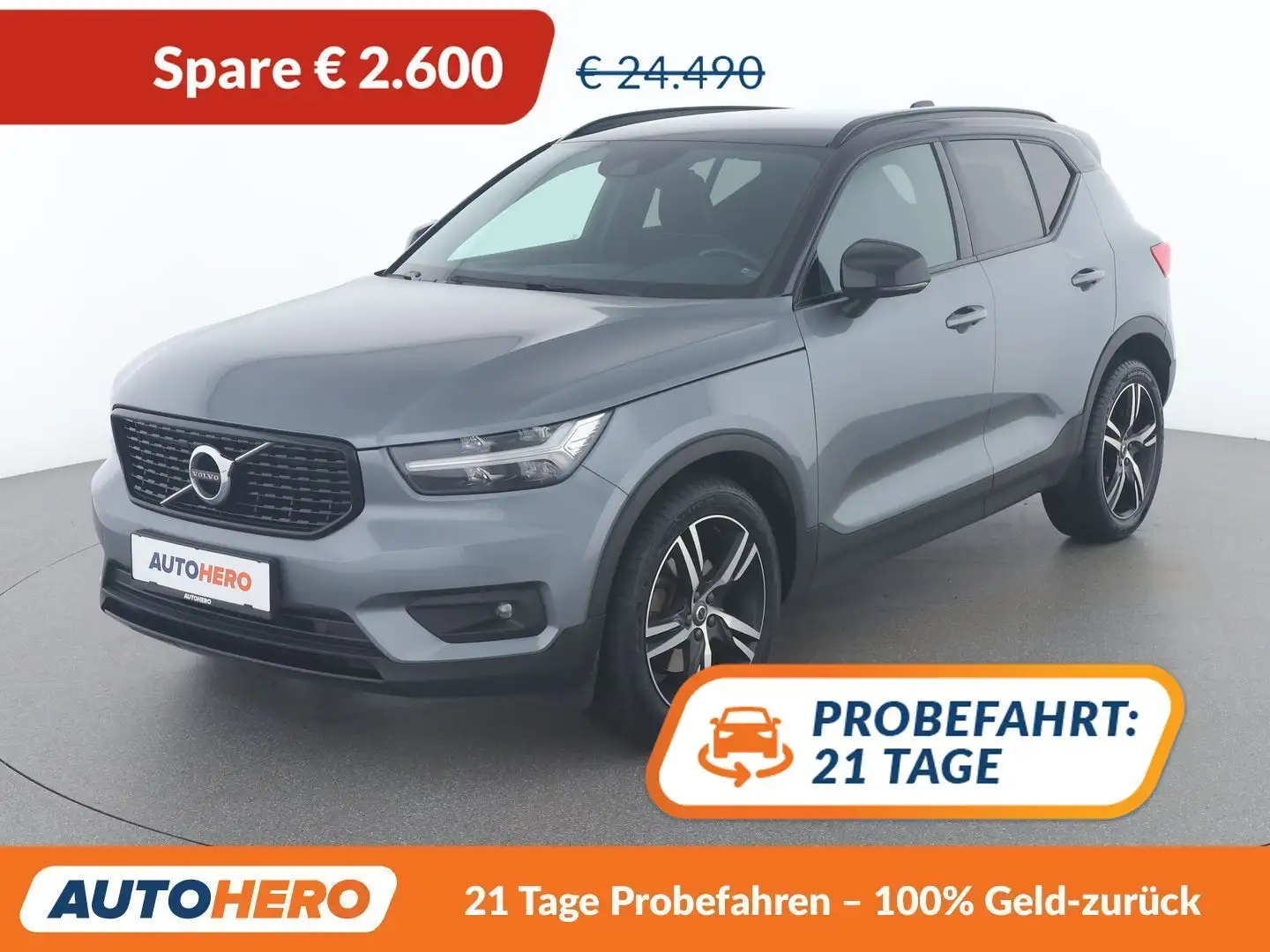 Volvo XC40 2.0 T5 R-Design AWD Grau - 1