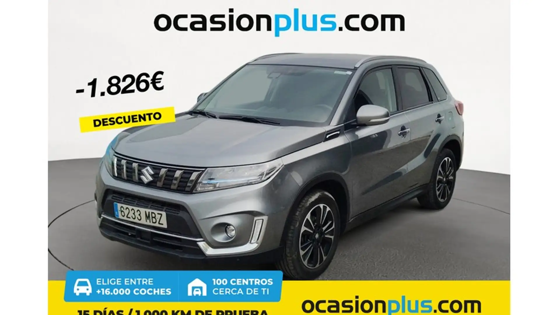 Suzuki Vitara 1.5L GLX Strong Hybrid 4WD Gris - 1