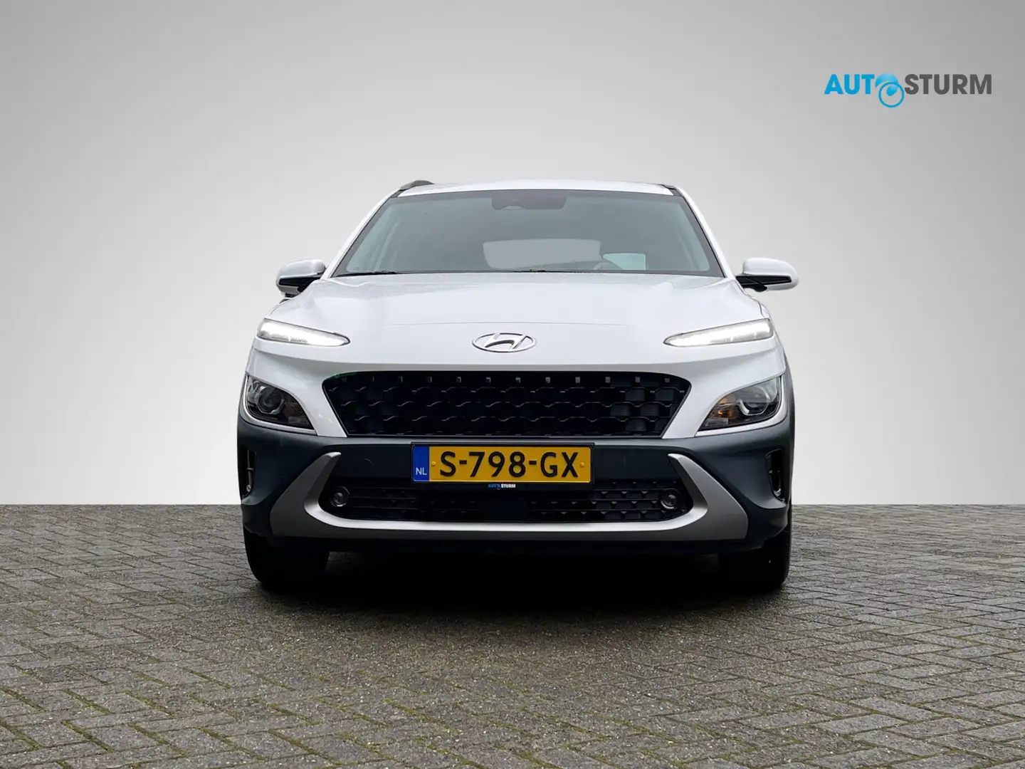 Hyundai KONA 1.6 GDI HEV Fashion | Navigatie | Camera | Apple C Wit - 2