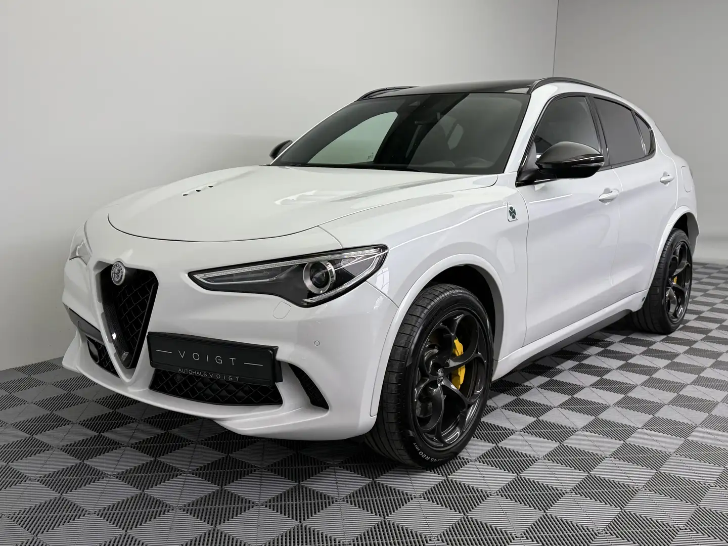 Alfa Romeo Stelvio Quadrifoglio Q4|AKRAPOVIC|PANO|Schale| Weiß - 2