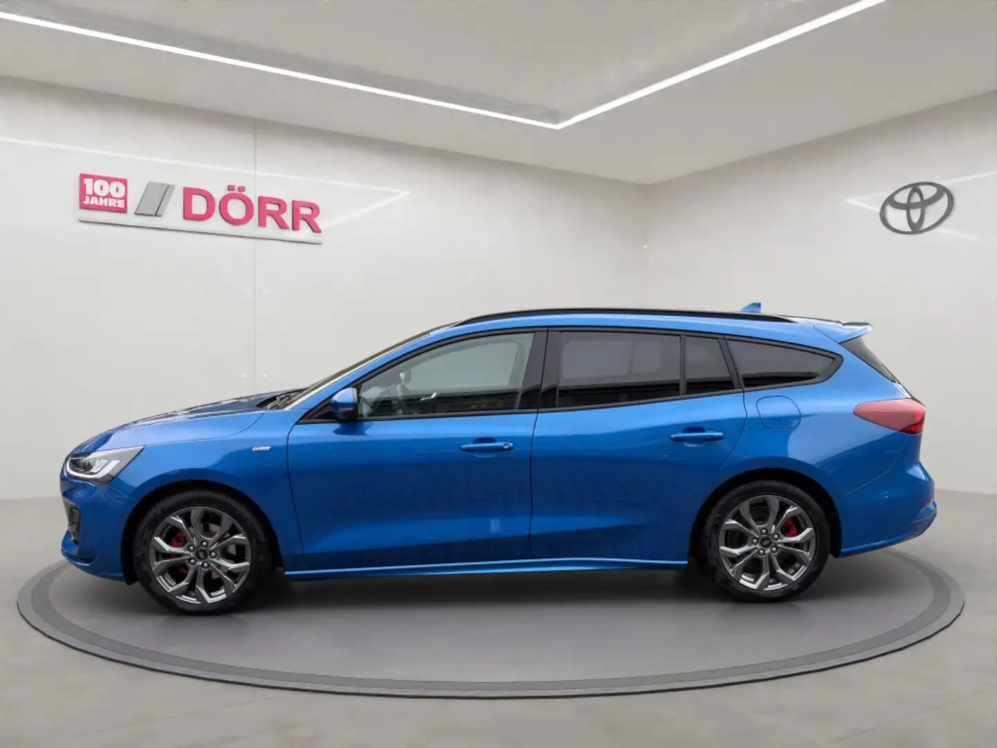 Ford Focus Turnier 1.0 EcoBoost Hybrid ST-LINE X Blau - 2