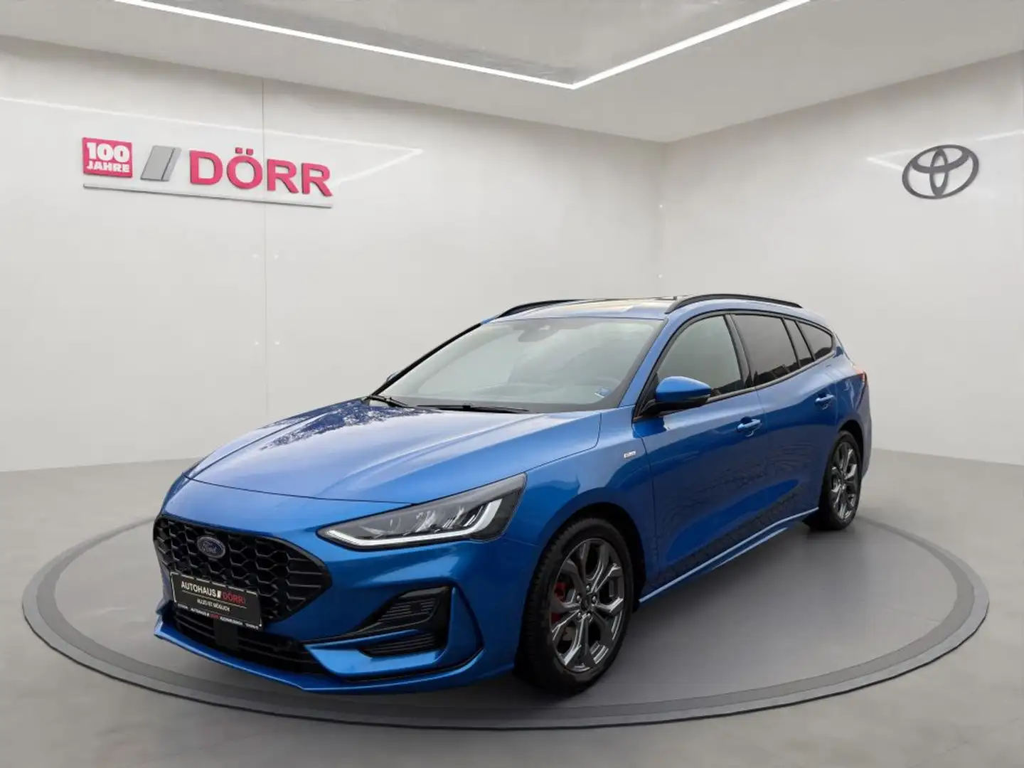 Ford Focus Turnier 1.0 EcoBoost Hybrid ST-LINE X Blau - 1