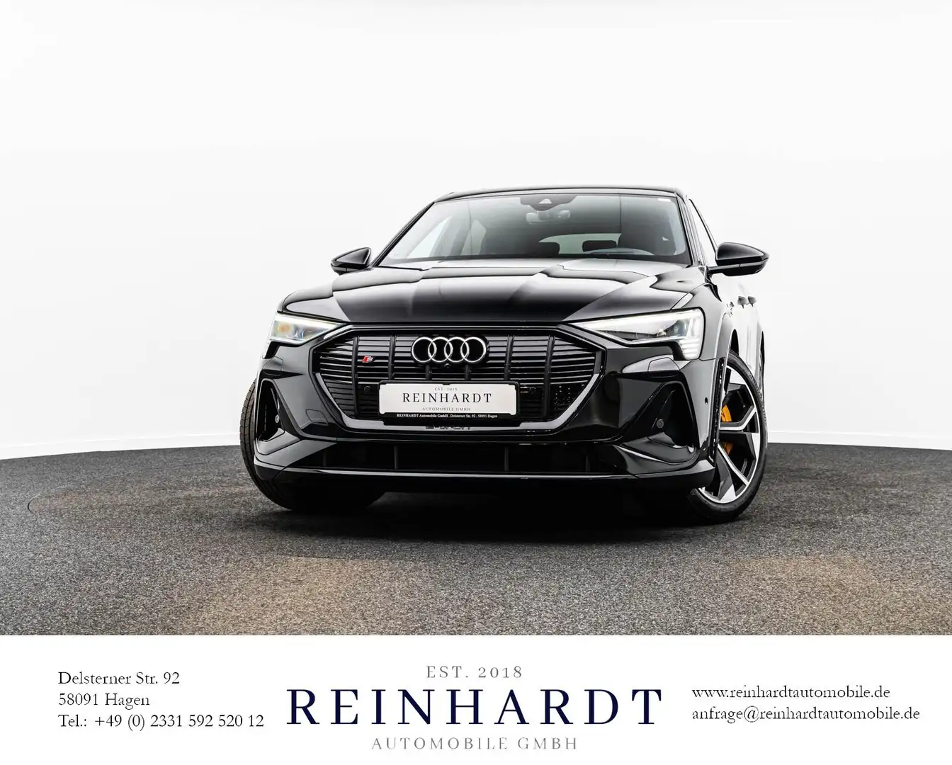 Audi e-tron SPORTBACK S BLACK ACC/HuD/PANO/B&O/360° Noir - 1