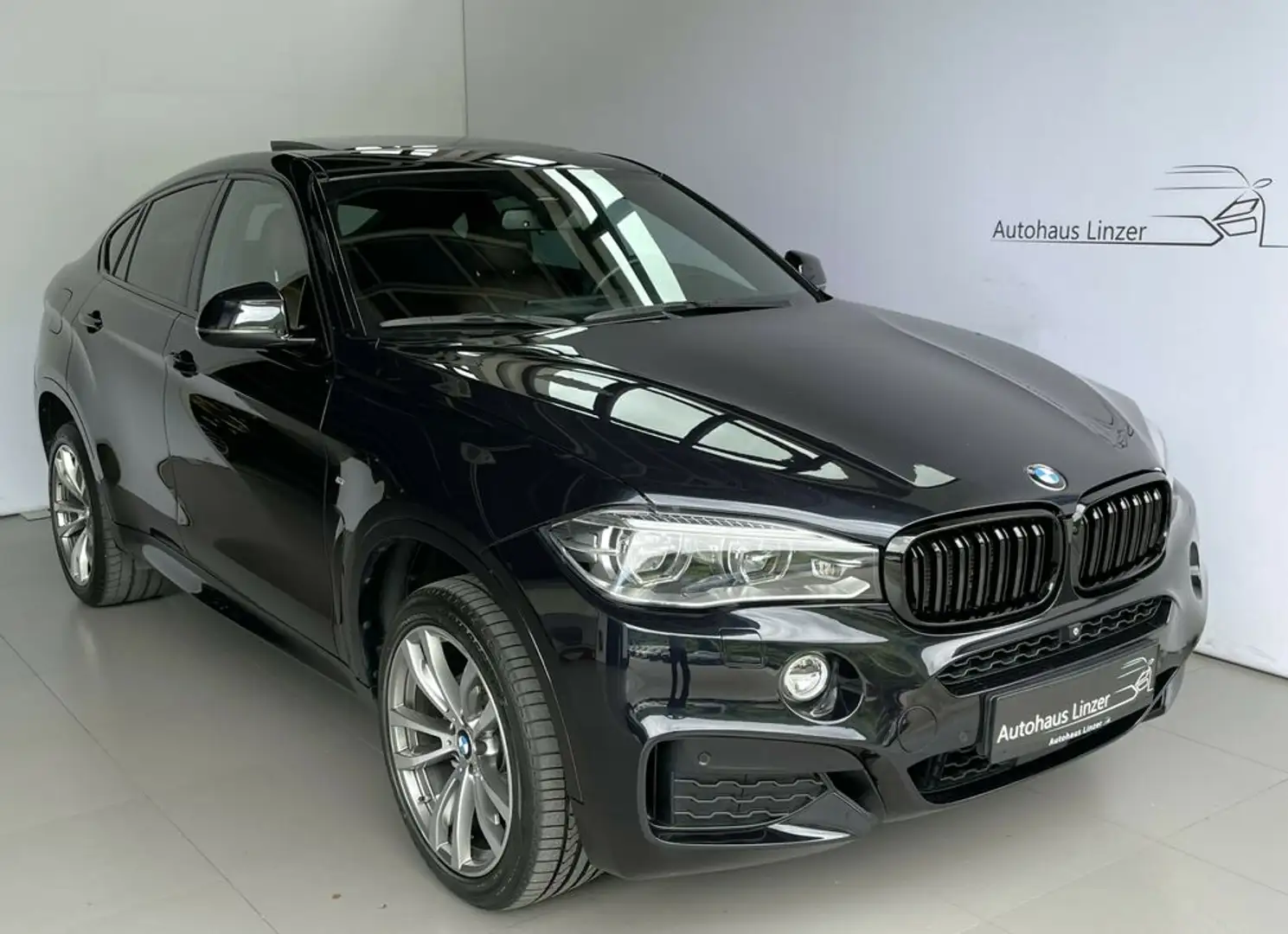 BMW X6 xDrive30d M *LED*ACC*HuD*SD*360*AHK*LenkradH*HK Schwarz - 1