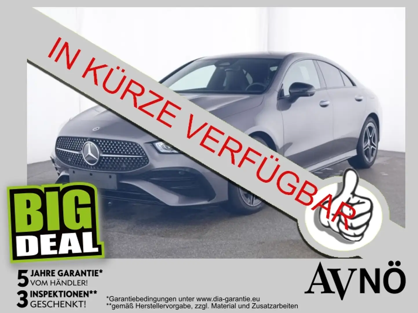 Mercedes-Benz CLA 180 d COUPE AMG LINE DISTRONIC MULTIBEAM Grau - 1