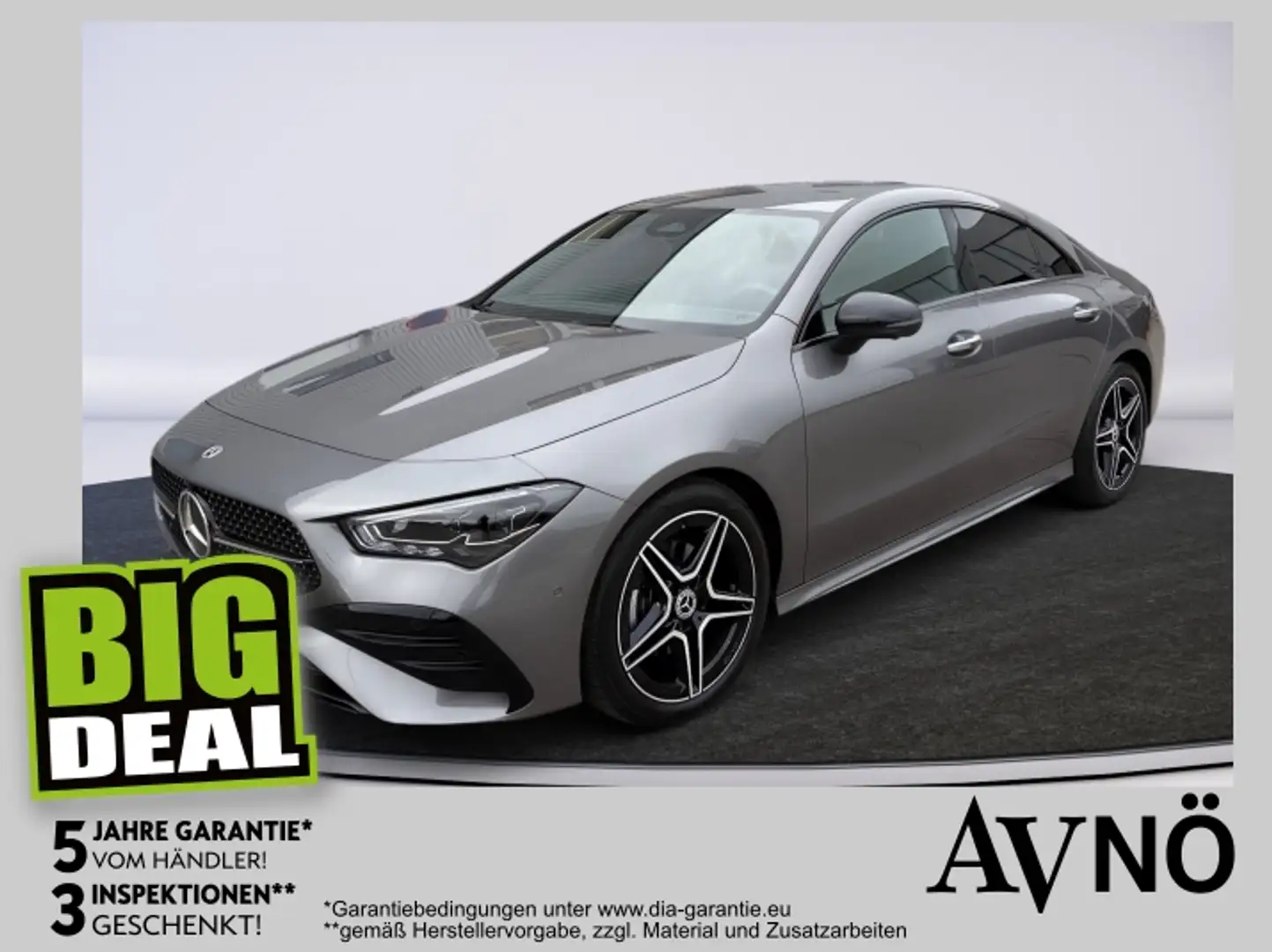 Mercedes-Benz CLA 180 d COUPE AMG LINE DISTRONIC MULTIBEAM Gris - 1