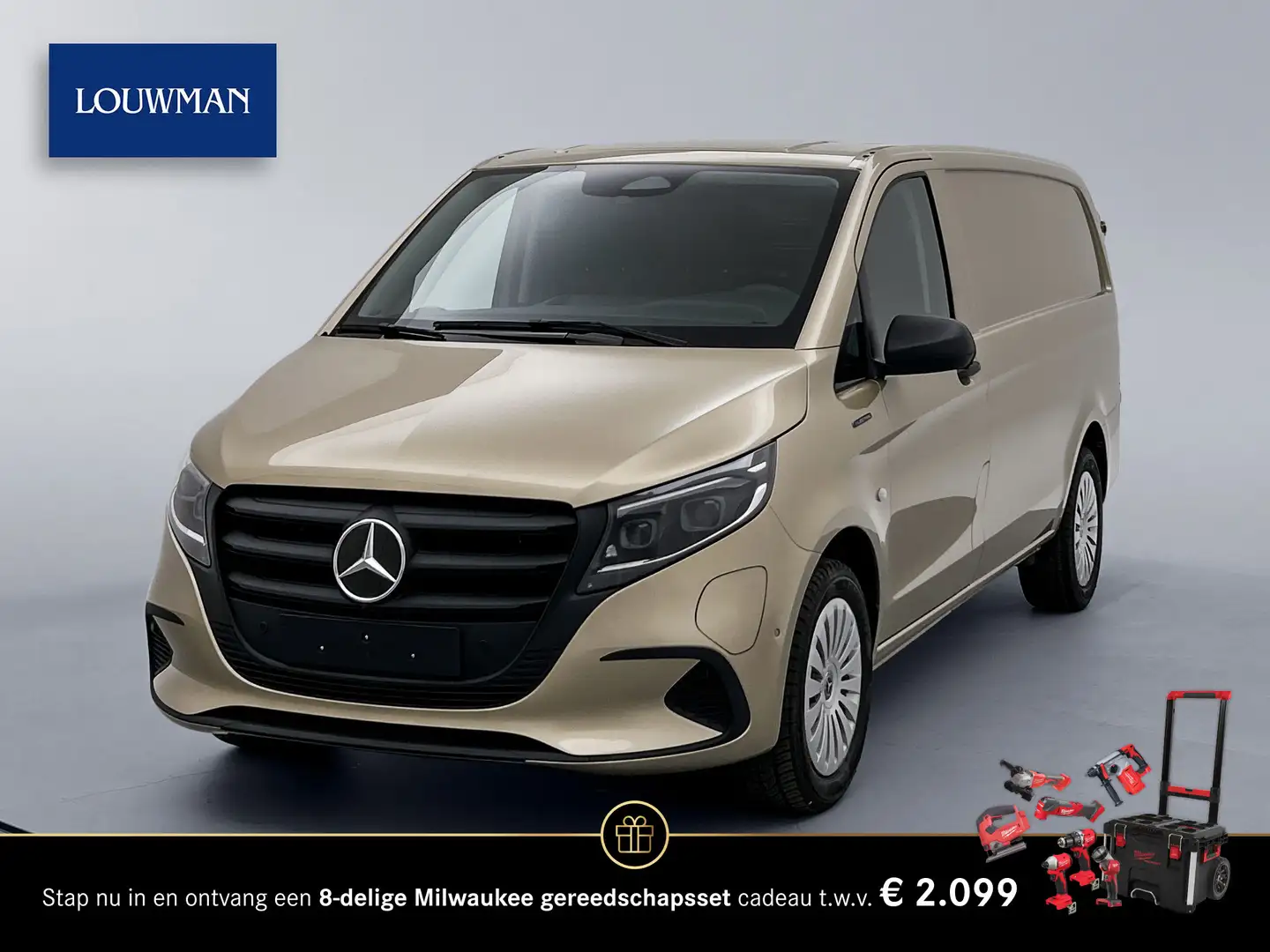 Mercedes-Benz Vito eVito 112 L2 66 kWh | GRATIS Wallbox | Multibeam L Or - 1