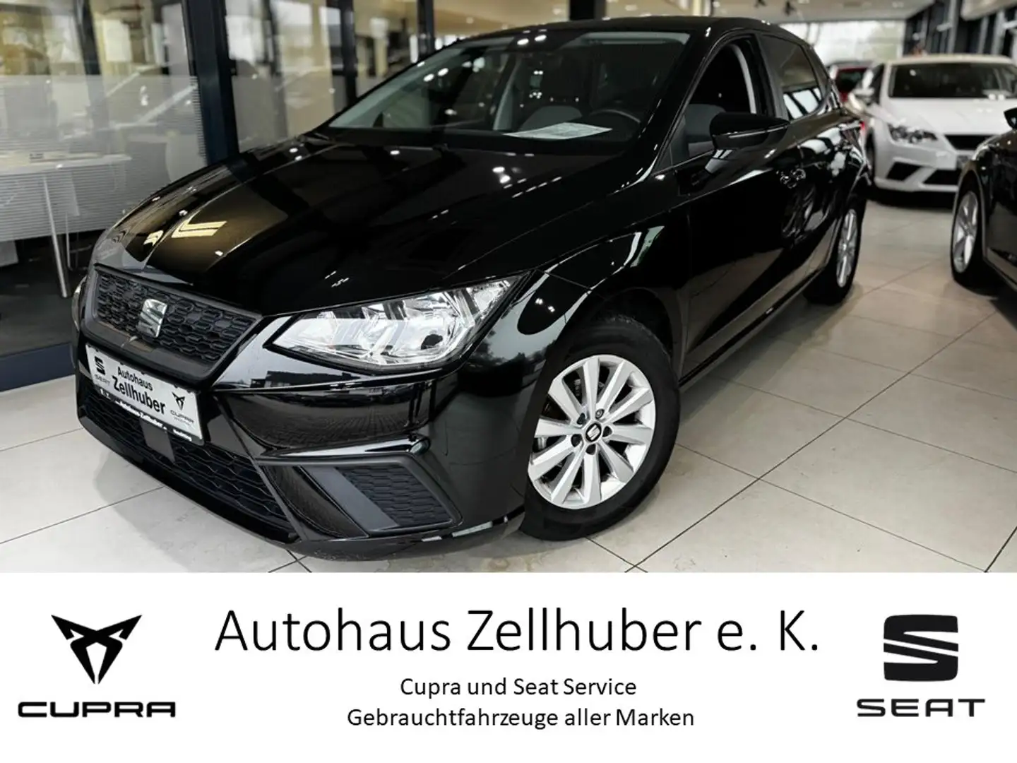 SEAT Ibiza 1.0 TSI Style *Full Link*Klimaauto*Sitzhzg* Schwarz - 1