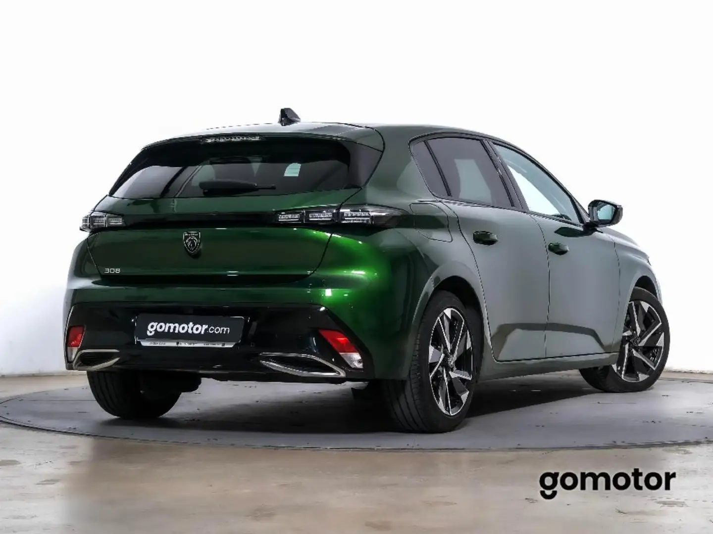 Peugeot 308 1.2 PureTech S&S Allure Pack EAT8 130 Grün - 2