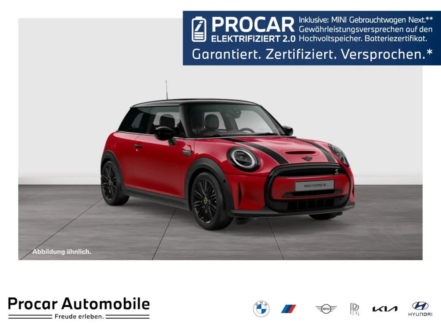 MINI Cooper SE 3-Türer HUD PANO RFK LED Rot - 1