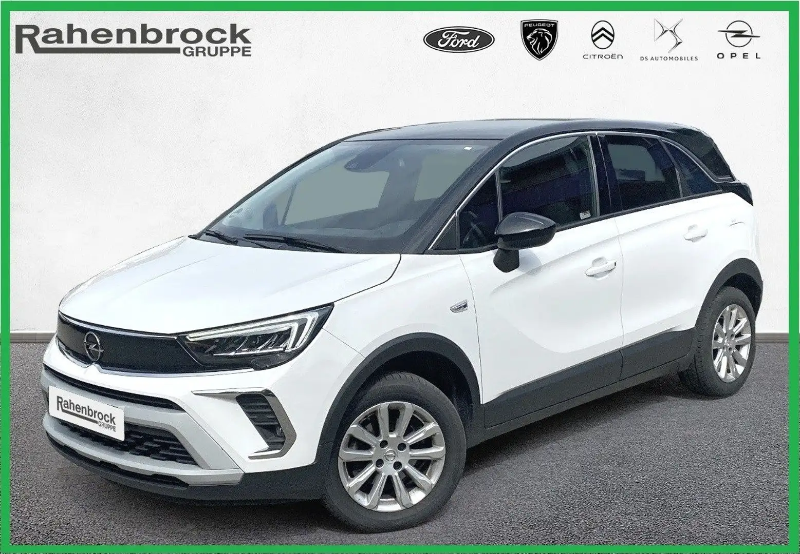 Opel Crossland X Crossland Elegance 1.2 Turbo - AUTOMATIK Weiß - 1