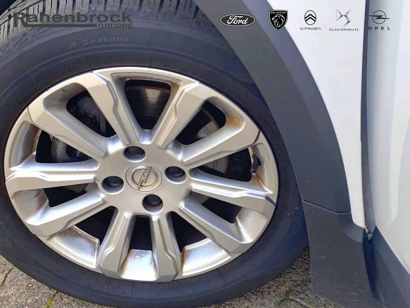 Opel Crossland X Crossland Elegance 1.2 Turbo - AUTOMATIK Weiß - 2