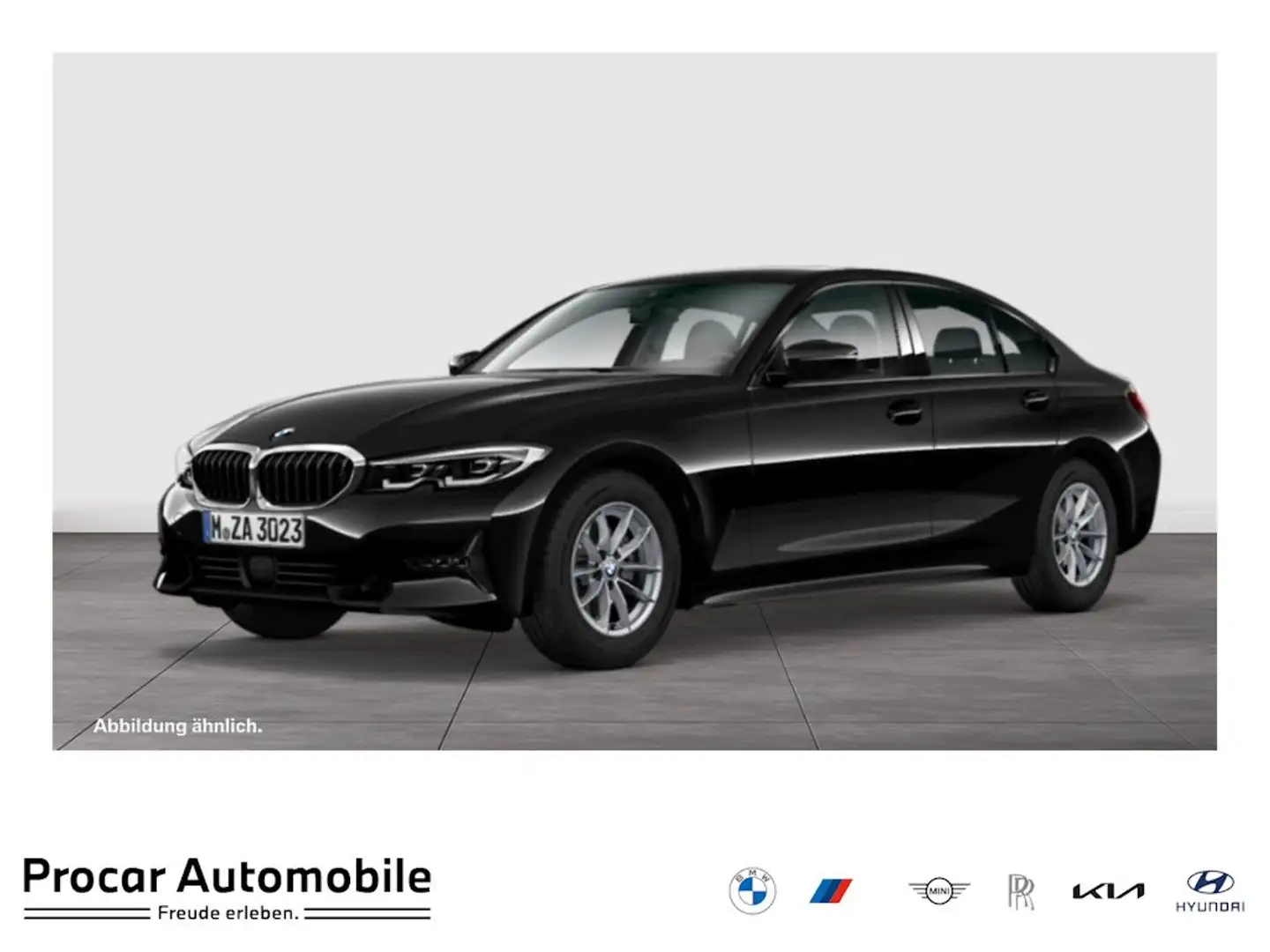 BMW 320 i PA+DA PROF+HIFI+LED+SHZ+ALARM+KLIMA+UVM. Schwarz - 1
