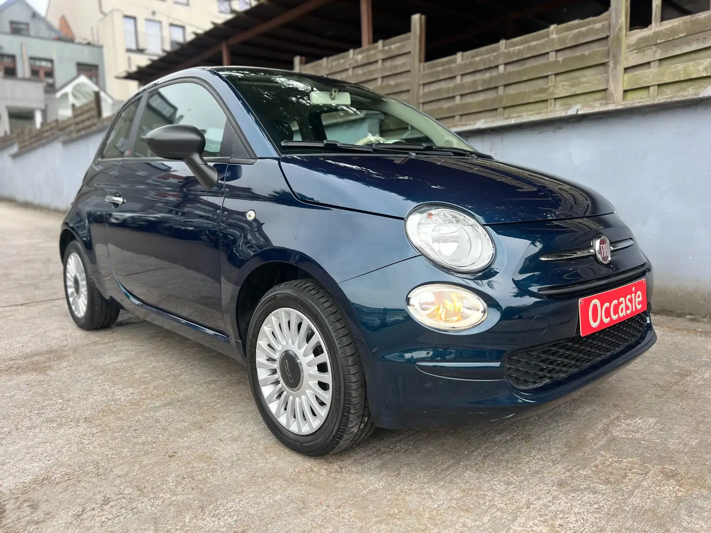 Fiat 500C Cabriolet 1.2i Lounge Bleu - 1